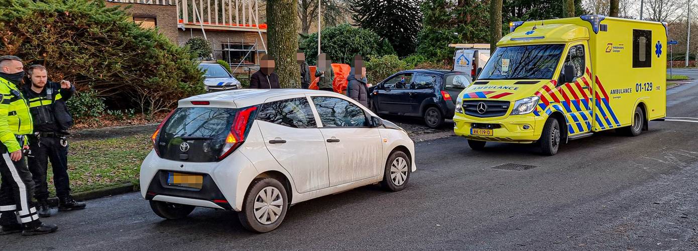 Fietser gewond door aanrijding met automobilist in Haren