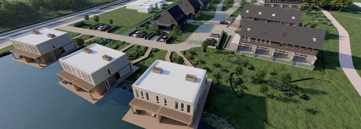 Belangrijke stap ontwikkeling woningbouwlocatie De Eendracht in Appingedam: college B en W verkoopt bouwgrond en woningontwerpen zijn klaar