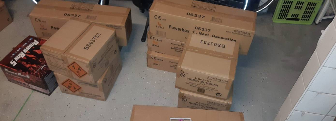 100kg vuurwerk aangetroffen tijdens onderzoek in woning Groningen