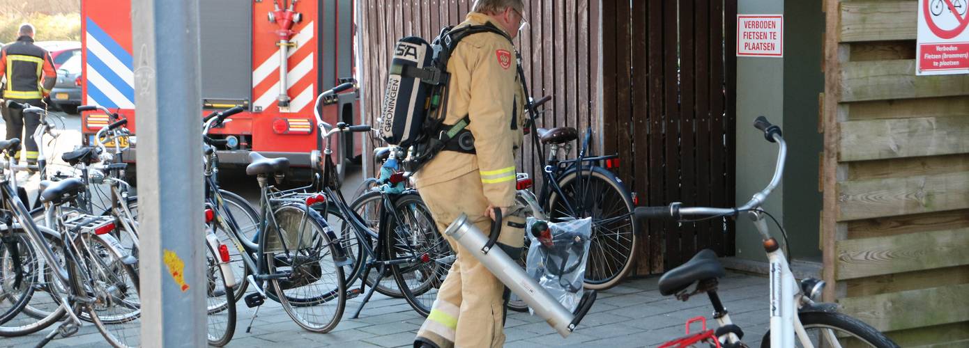 Brandweer forceert deur van studentenwoning wegens rookmelder dat afgaat