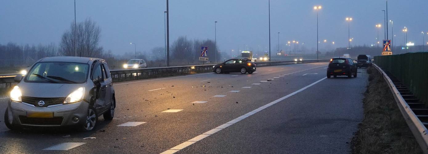 Meerdere ongevallen in de provincie door spiegelgladde wegen