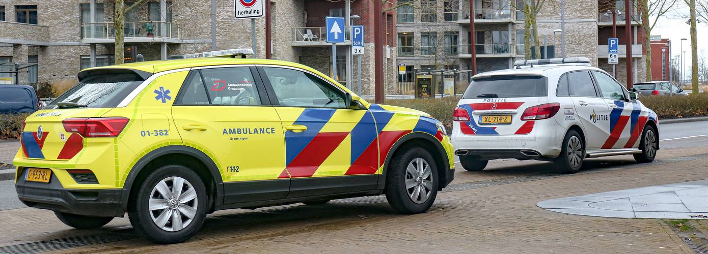 Fietser lichtgewond na aanrijding met auto