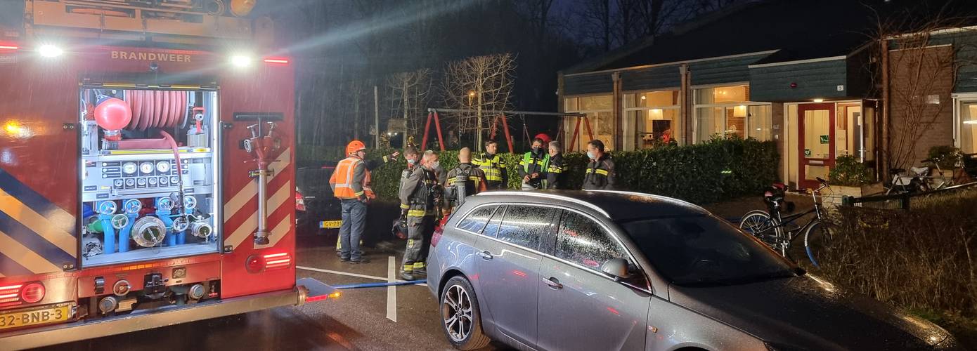 GRIP 1: Brand uitgebroken op zolder van woongemeenschap in de stad Groningen