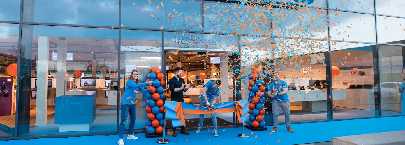 Coolblue opent nieuwe winkel aan het Sontplein in Groningen