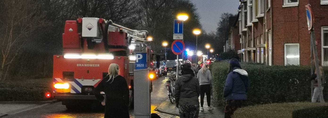 Bewoner lag te slapen tijdens keukenbrand Stadhouderslaan Groningen