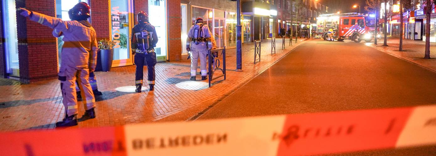 Winkelcentrum in Haren afgesloten wegens mogelijk gaslek