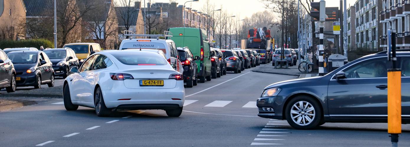 Verkeershinder in Groningen door Operatie Julianaplein 