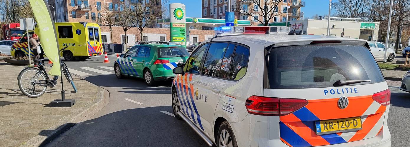 Voetganger gewond bij aanrijding in Stad