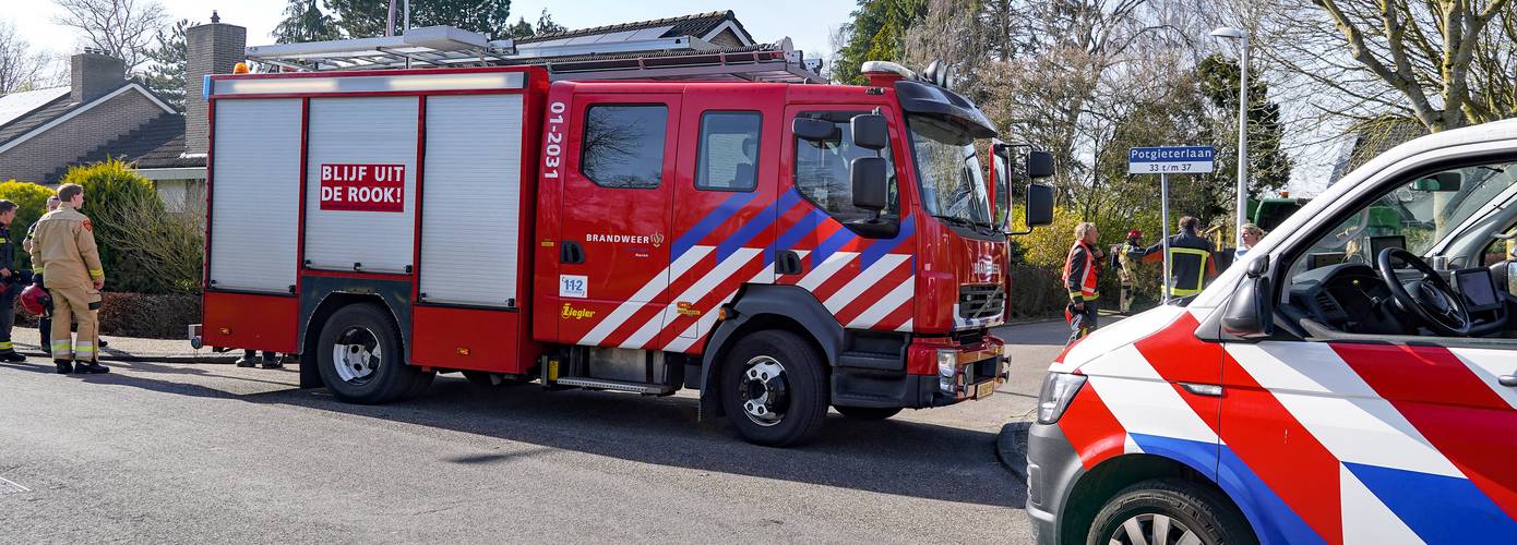 Gaslek door werkzaamheden in Haren; twee woningen ontruimd