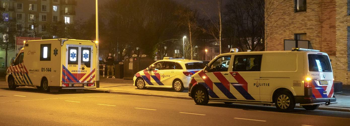 Man (18) aangehouden voor steekpartij in Groningen (Video)