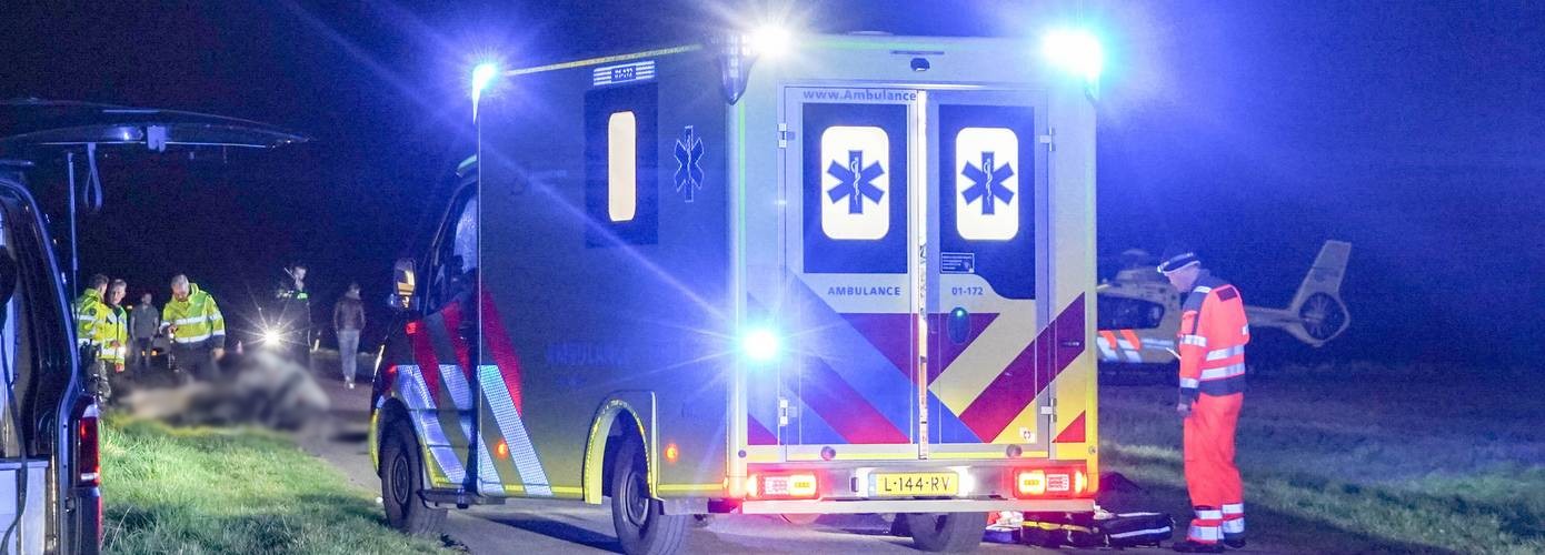 Traumahelikopter ingezet bij ernstig ongeval met twee zwaar gewonden