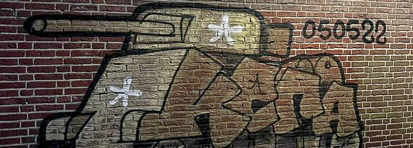 Graffiti spuiter betrapt en aangehouden na korte zoekactie in Groningen