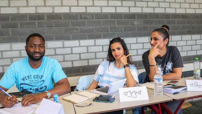 Tweede groep vluchtelingen uit Oekraïne krijgt Nederlandse les bij Alfa college 2
