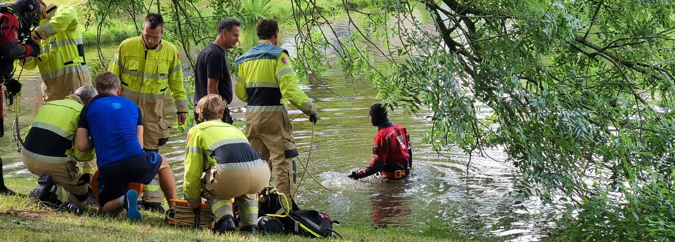 Persoon te water in vijver bij Groningen blijkt loos alarm