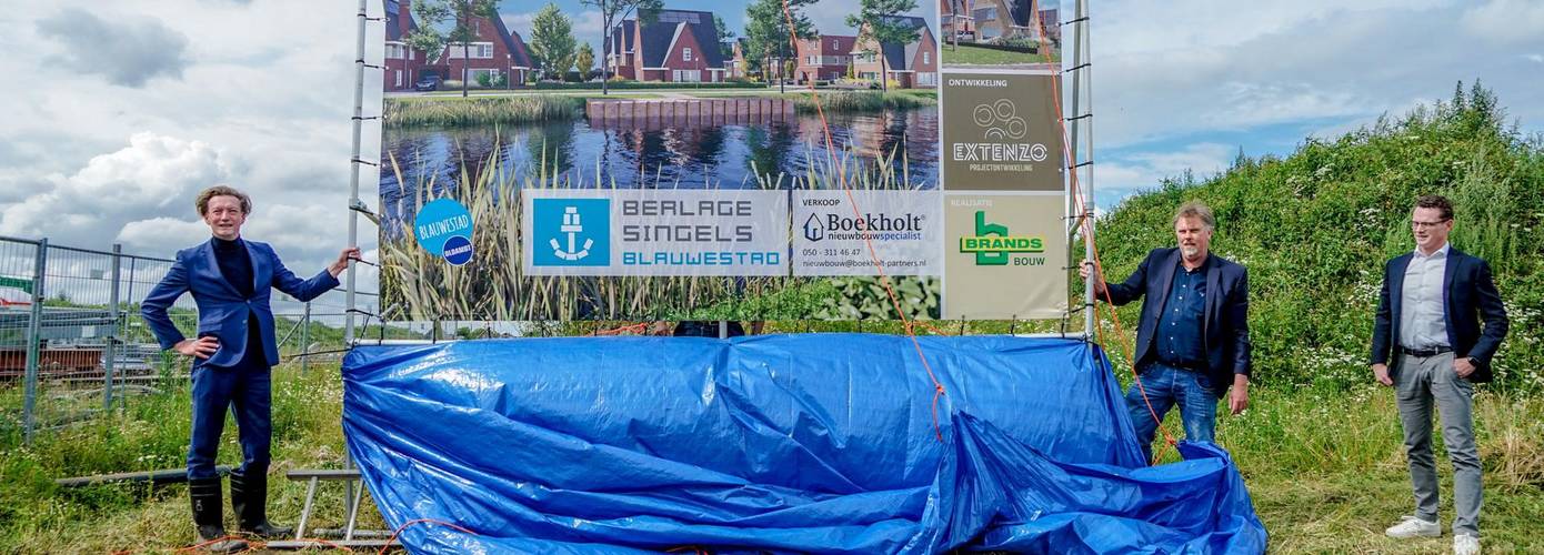 Volop ontwikkeling in Blauwestad: verschillende projecten gestart