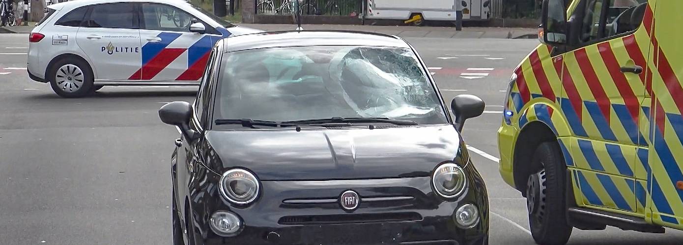 Fietser zwaargewond bij aanrijding met automobilist in Groningen (Video)