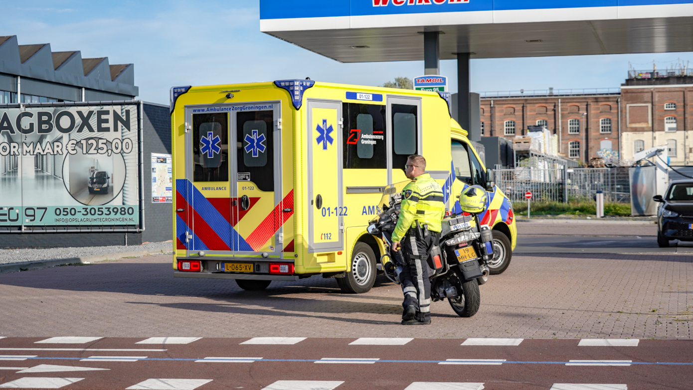 Fietser gewond bij ongeval met automobilist in Groningen