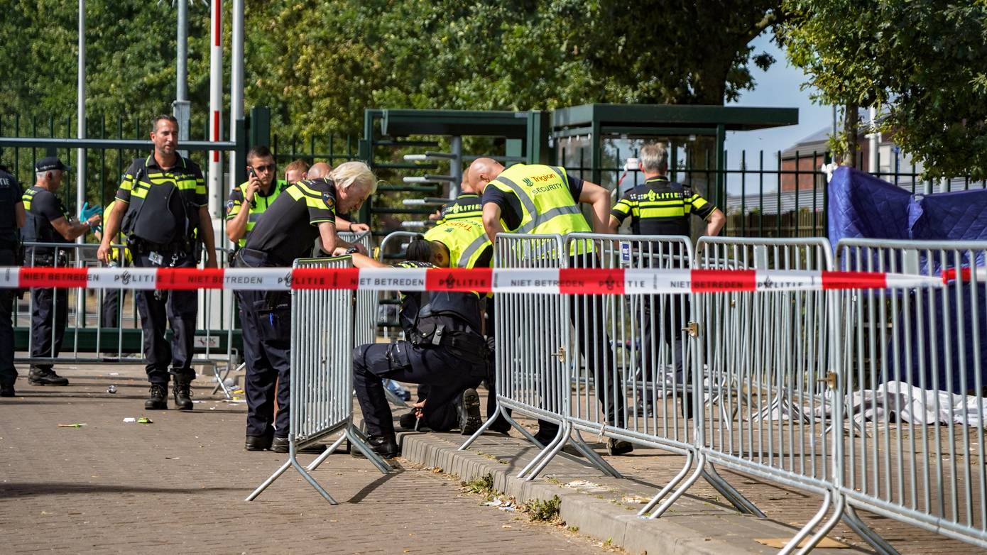 Verdachte aangehouden na spuiten onbekende vloeistof azc Ter Apel (Video)