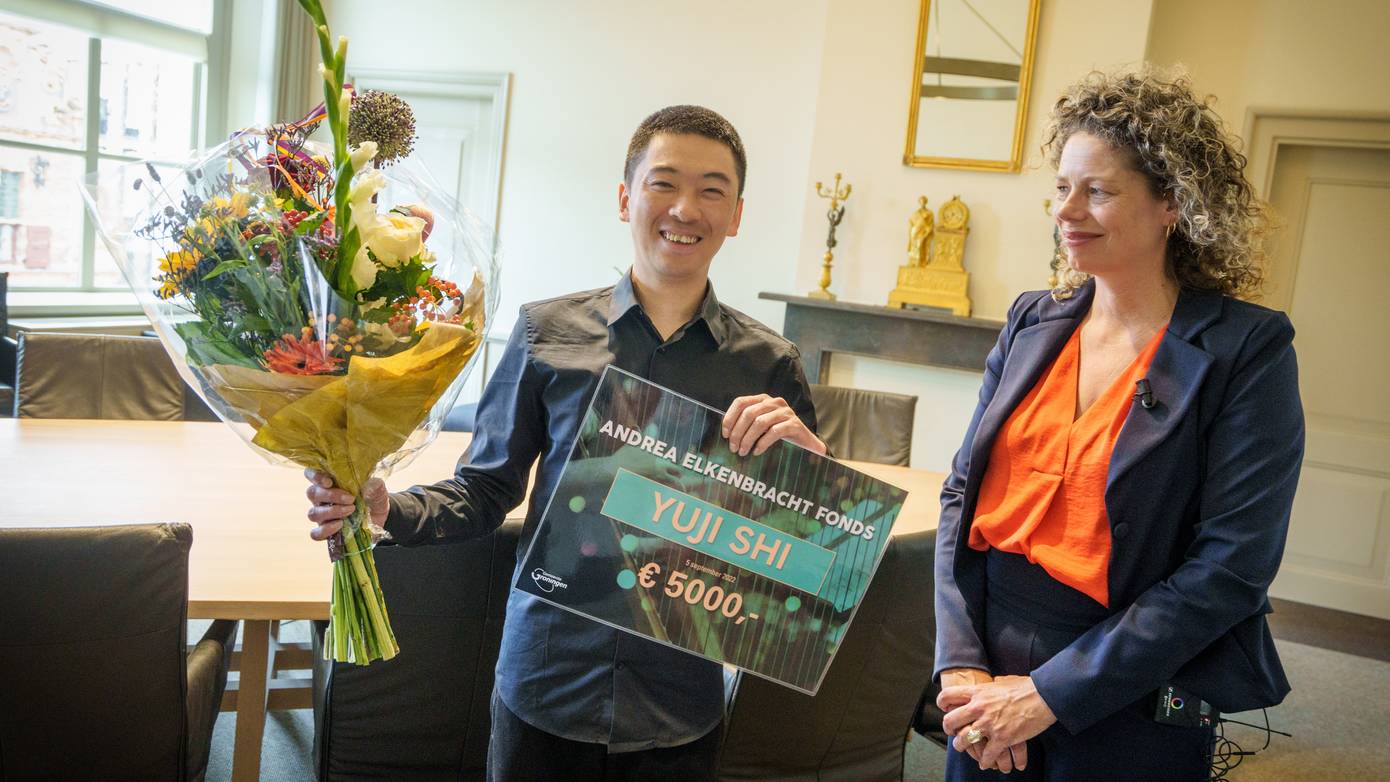 Saxofonist Yuji Shi ontvangt beurs Andrea Elkenbrachtfonds van gemeente Groningen
