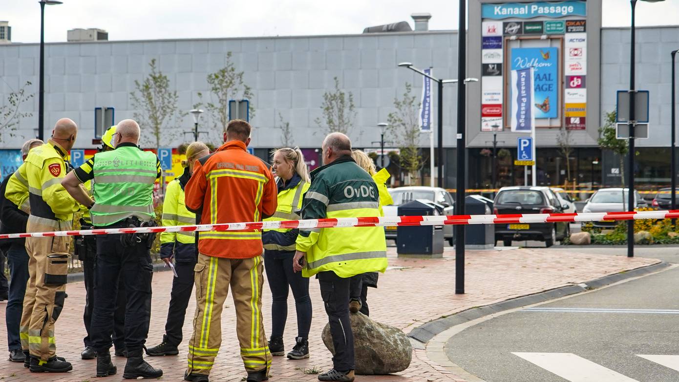 Winkelcentrum in Stadskanaal ontruimd vanwege gaslekken (update)