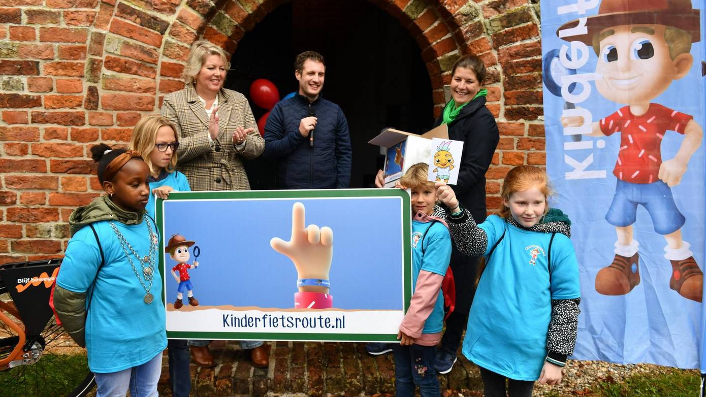 Kinderfietsroute met spannende opdrachten bij Ten Boer