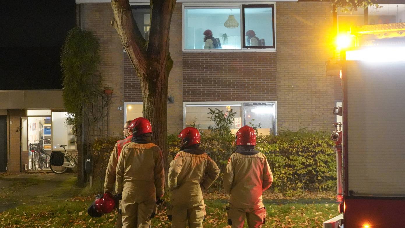 Waxinelichtje veroorzaakt woningbrand in Haren