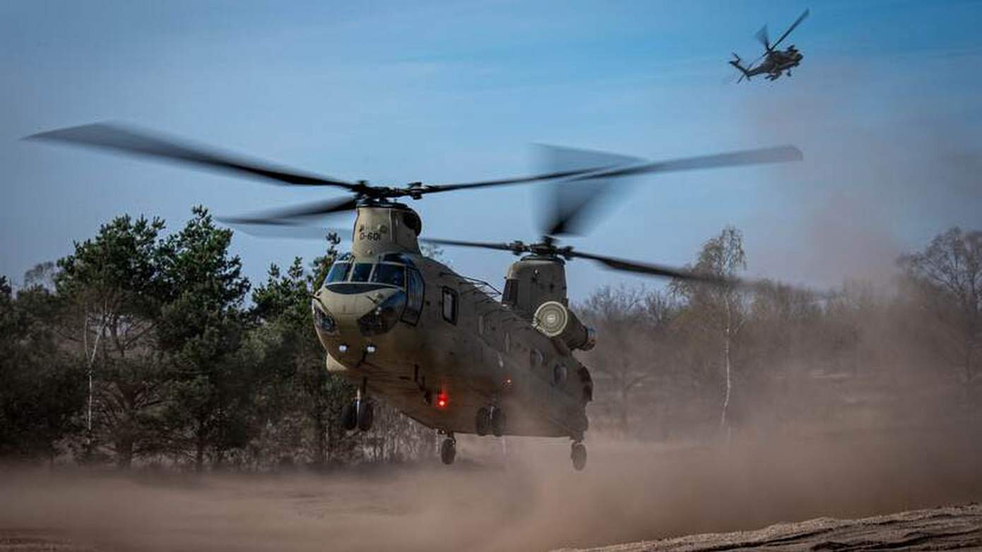 Internationale militaire oefening met helikopters van start