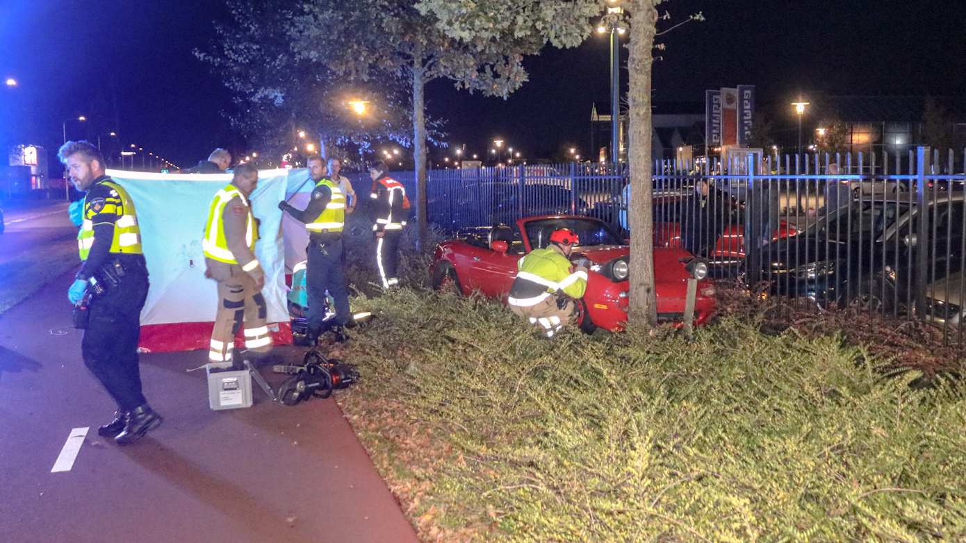 Automobilist overleden bij ernstig ongeval Groningen