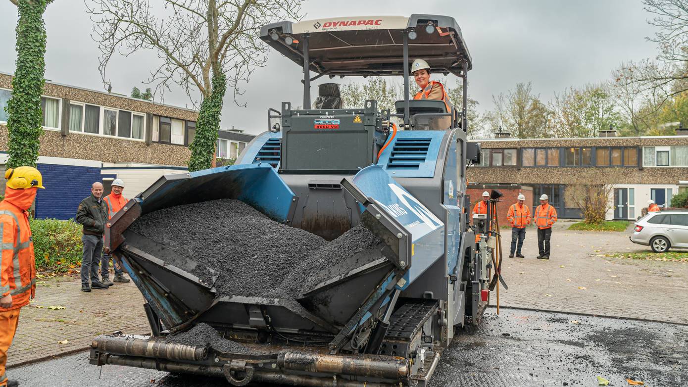 Gemeente Groningen ontwikkelt duurzaam asfalt