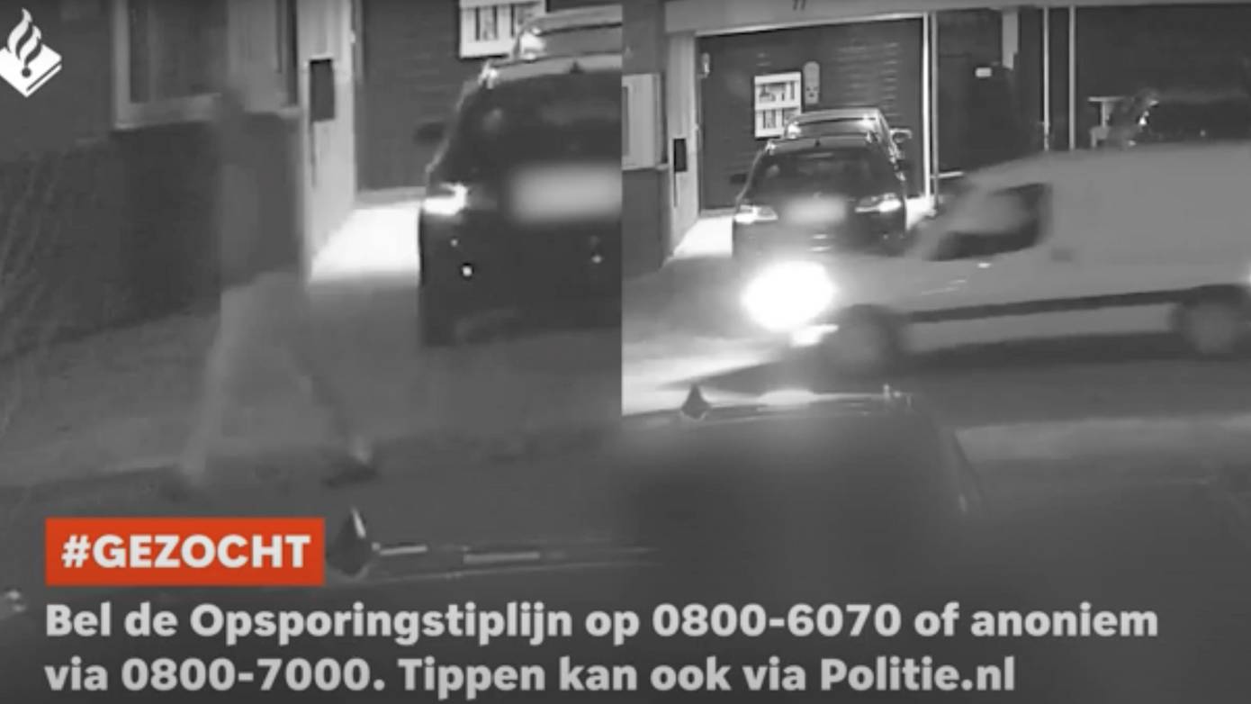 Politie zoekt man die verdacht wordt van brandstichting bij woning aan de Magnusstraat in Groningen (Video)