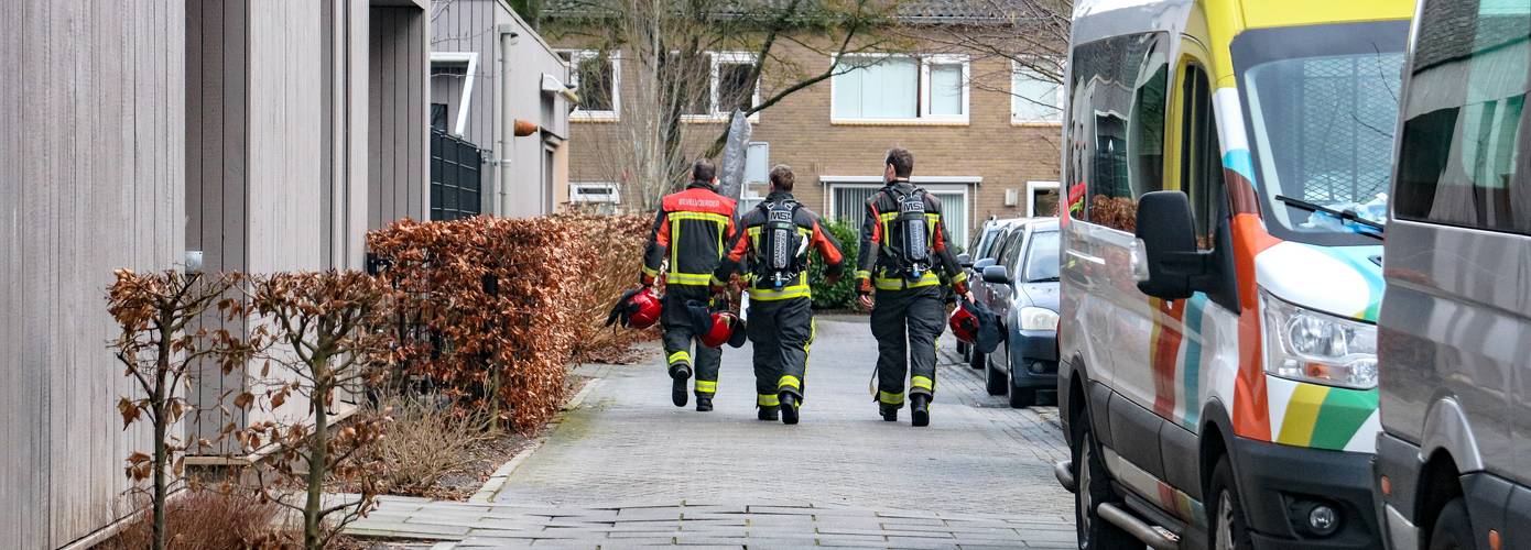 Brandweer rukt voor tweede keer binnen 24 uur uit voor gaslucht in zorginstelling Groningen