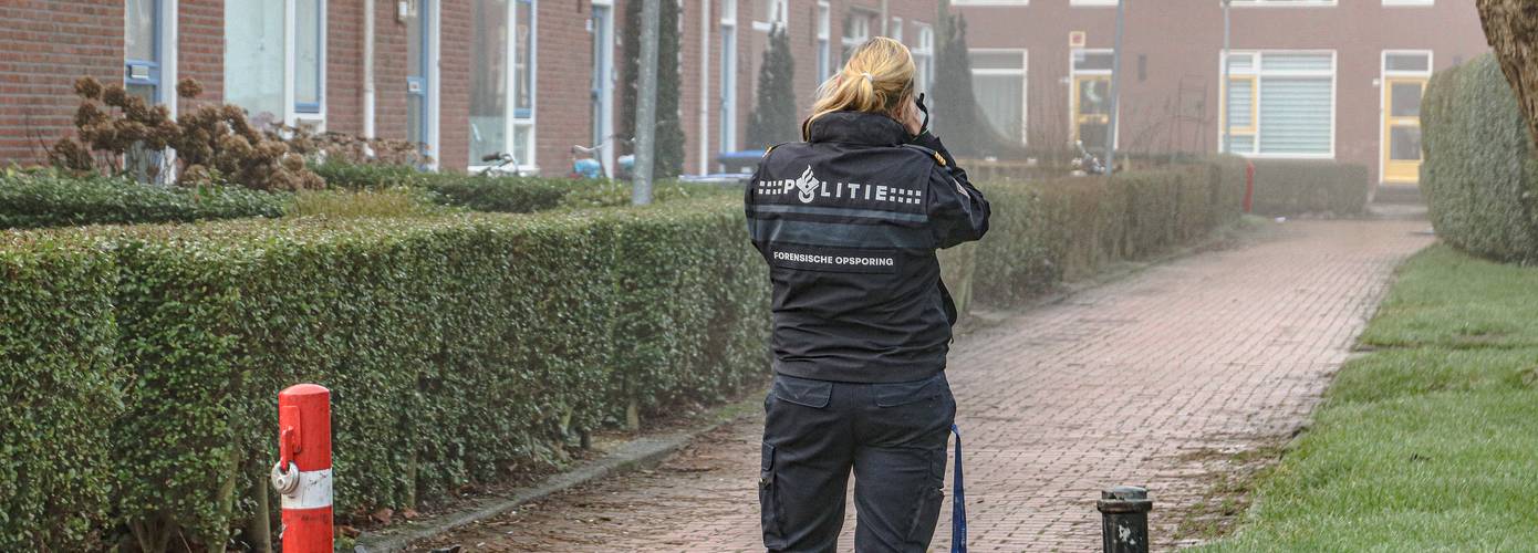 Forensisch onderzoek na schietincident woning Groningen