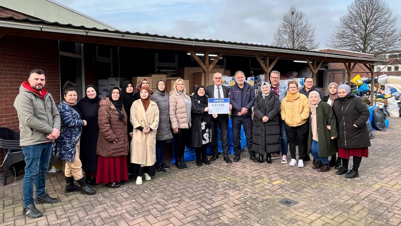 Gemeente Midden-Groningen doneert 1 euro per inwoner voor  slachtoffers aardbeving Turkije en Syrië