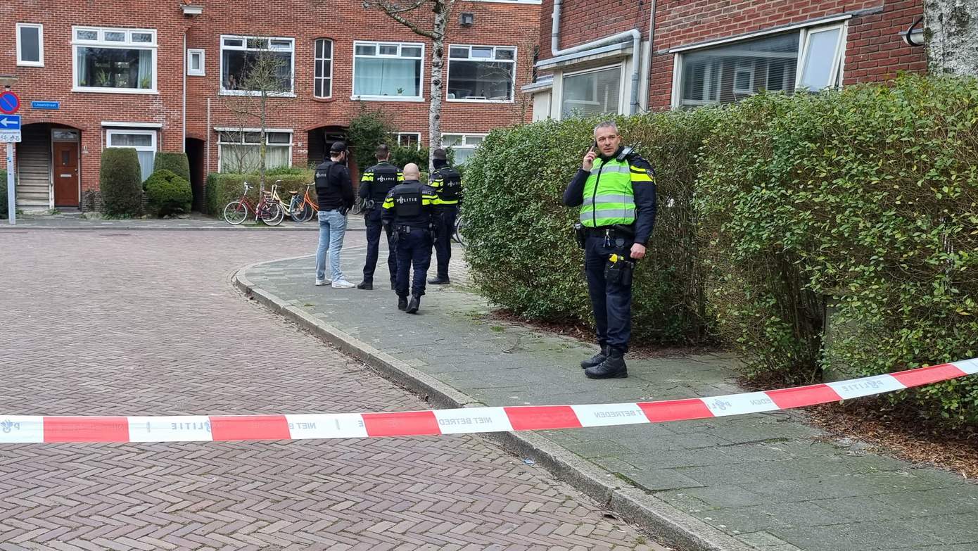 Veel politie met kogelwerende vesten aanwezig in stad (Update)