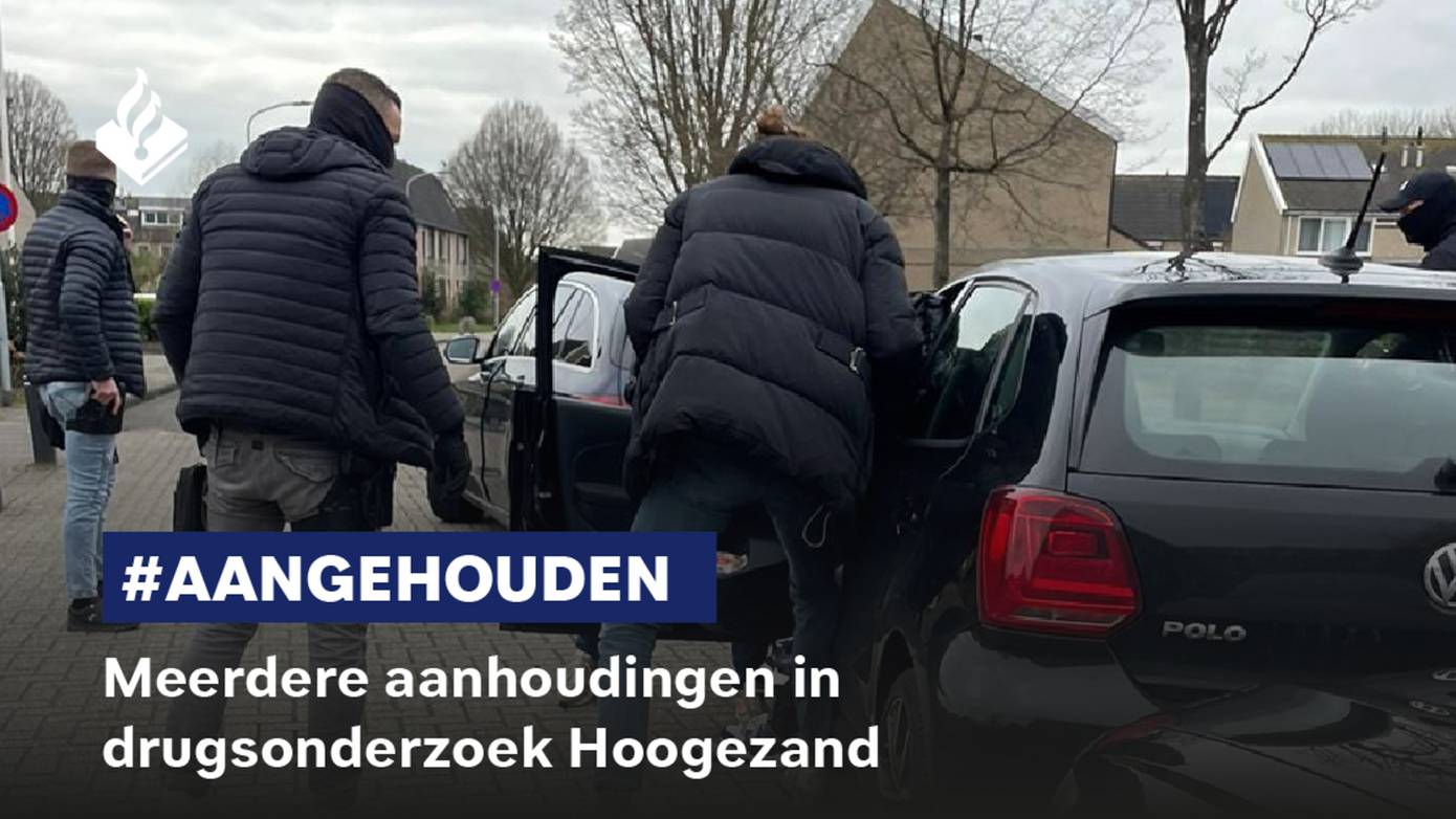 Hoofdverdachte drugsonderzoek klemgereden en aangehouden door ondersteuningsgroep