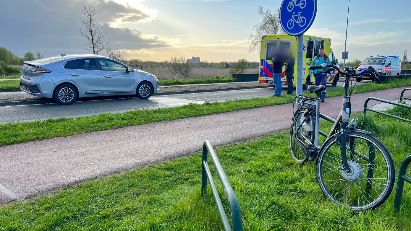 E-biker gewond bij ongeval in Groningen