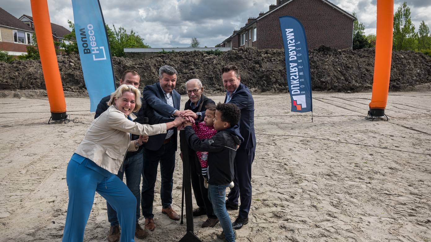 Feestelijke start nieuwbouw Tjamsweer in Appingedam