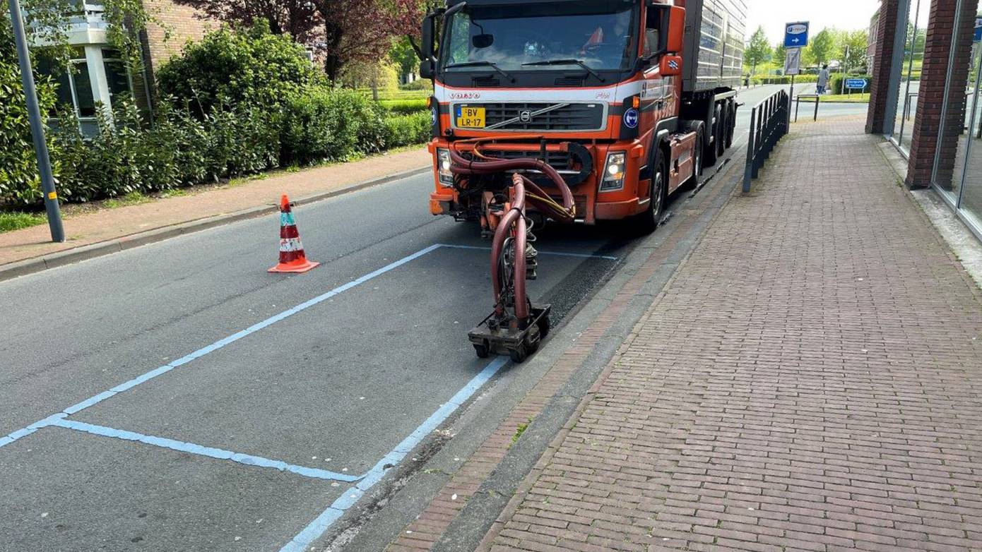 Gemeente verwijdert parkeervakken Burgemeester Kruisingalaan in Zuidhorn