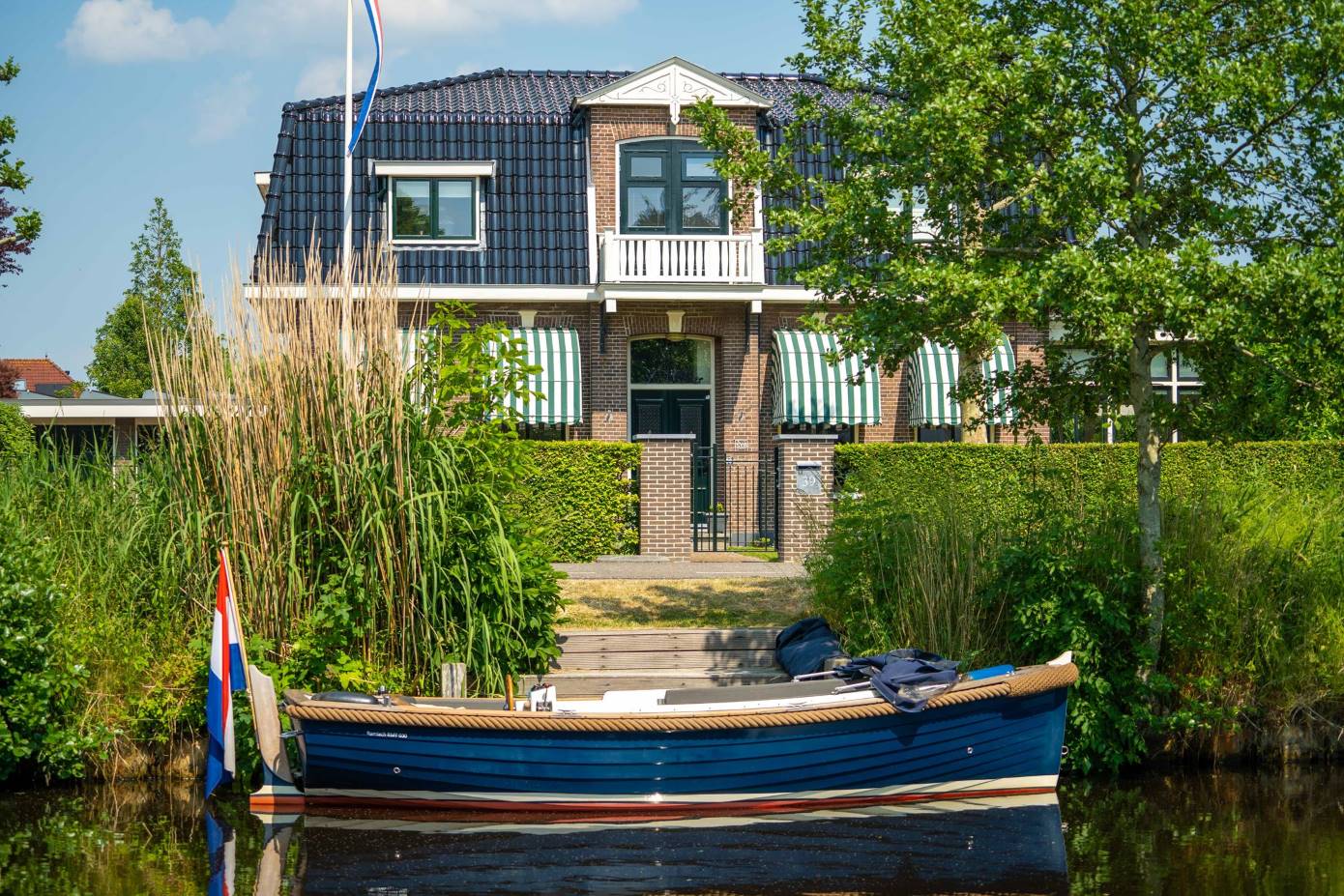 Te koop in Groningen: Prachtige familiewoning gelegen aan het Hoendiep
