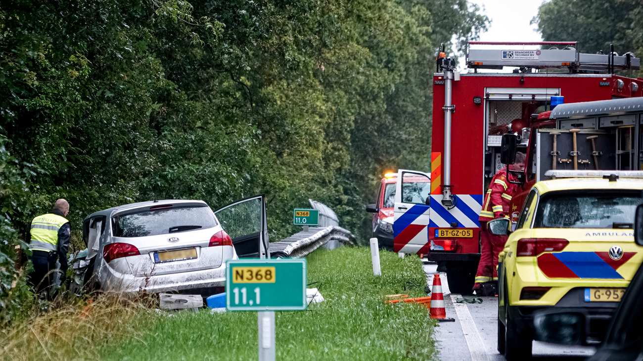 Traumahelikopter bij ernstig ongeval bij Wedde