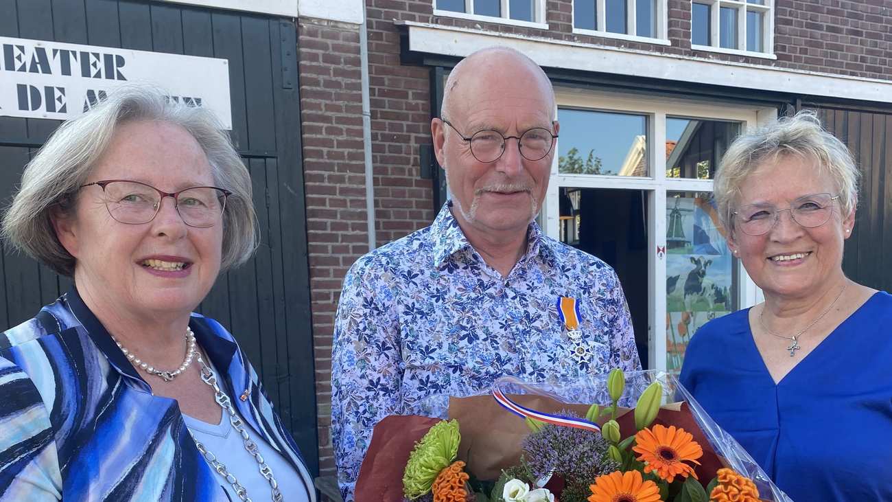 Rolf Wassens (70) uit Wildervank benoemd tot Ridder in de Orde van Oranje-Nassau