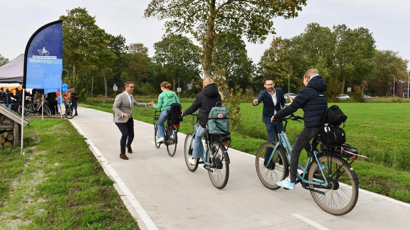 Doorfietsroute tussen Winsum en Groningen geopend