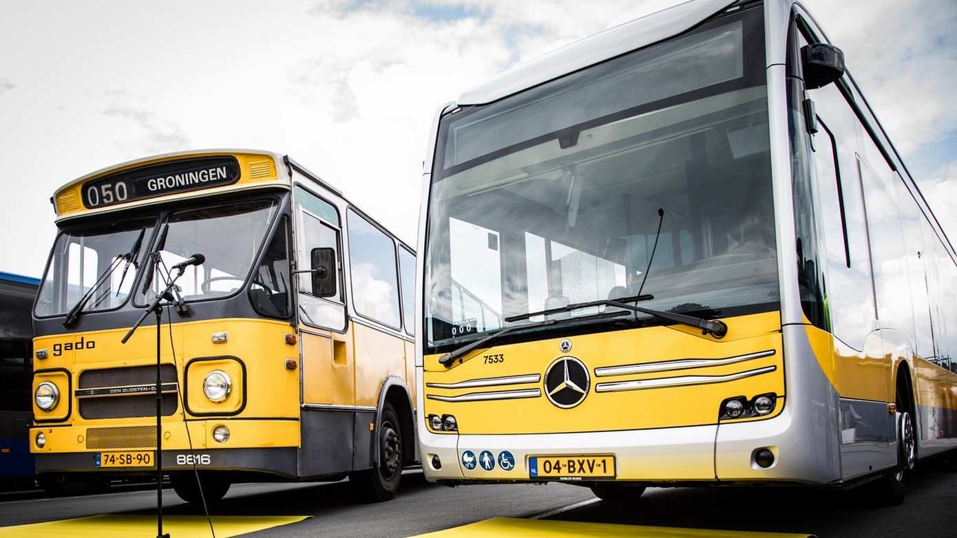Nieuwe elektrische gele streekbus volgende stap naar emissievrij busvervoer