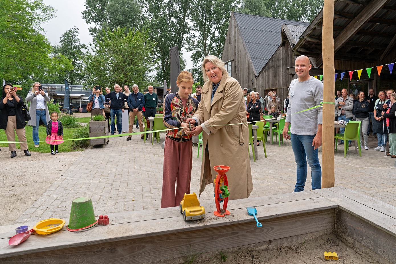 Samenspeelplek kinderboerderij De Mikkelhorst geopend