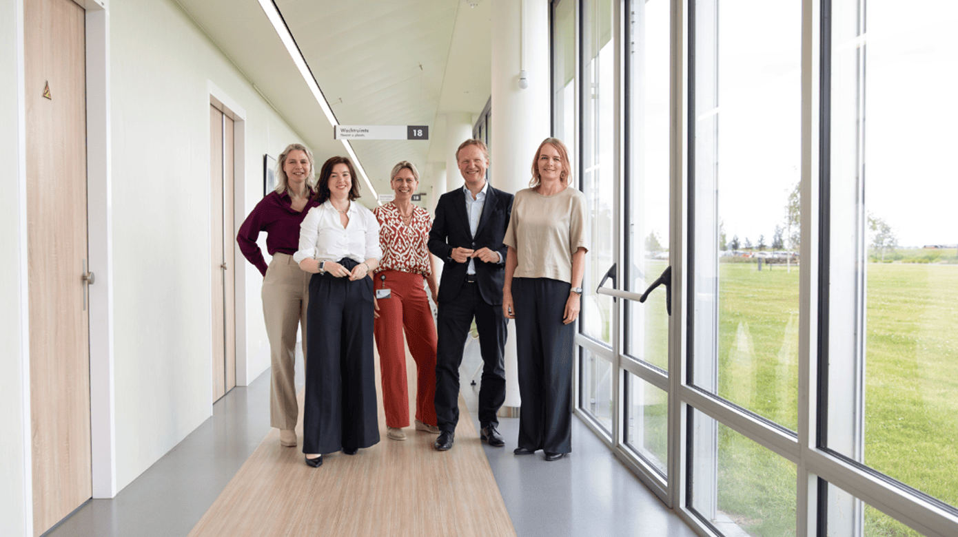 Tweede Kamerlid Daniëlle Jansen op werkbezoek bij het Ommelander Ziekenhuis