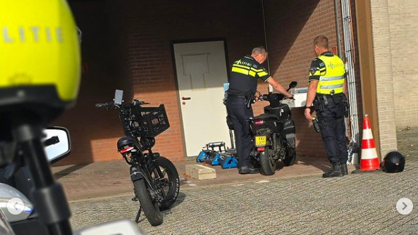 Bromfiets- en Fatbike-controle in Veendam en Hoogezand levert tientallen bekeuringen op