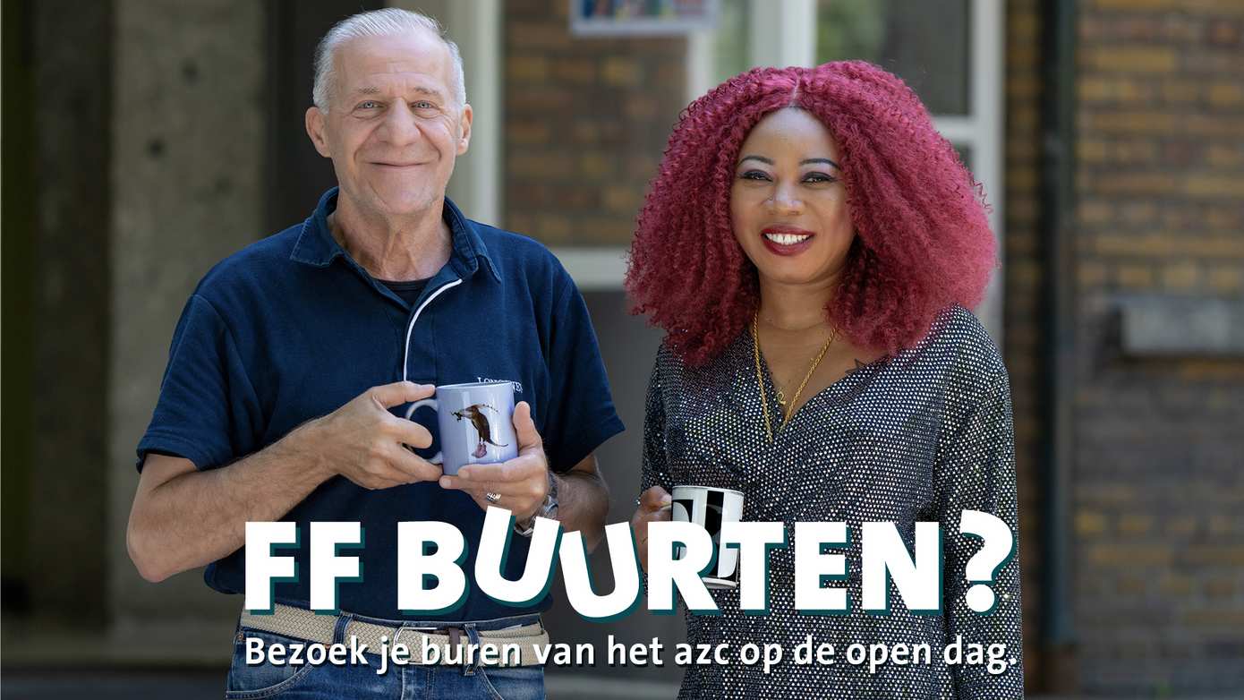 ‘FF buurten’ in een opvanglocatie bij jou in de buurt op de Open azc dag