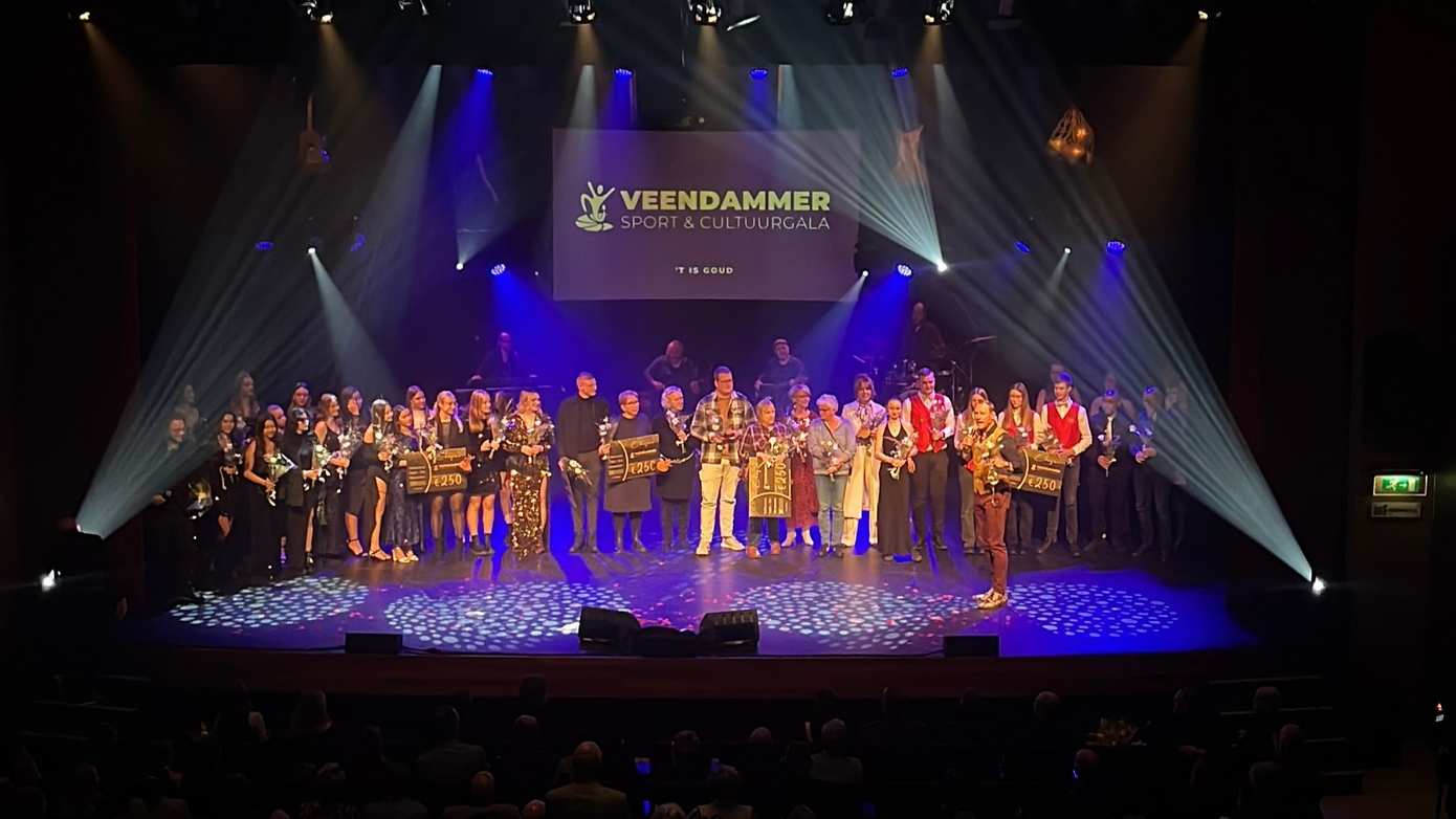 Veendammer Sport- en Cultuurgala was weer een groot succes