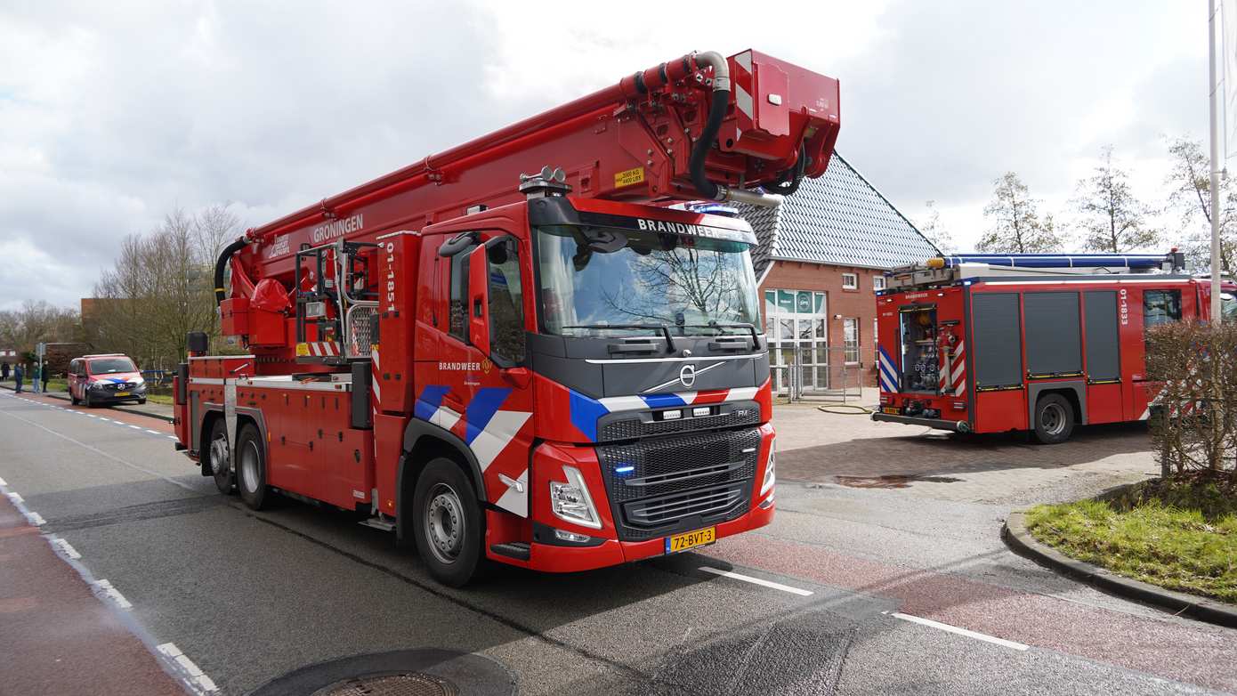 Brandweer rukt uit voor brandmelding kinderopvang