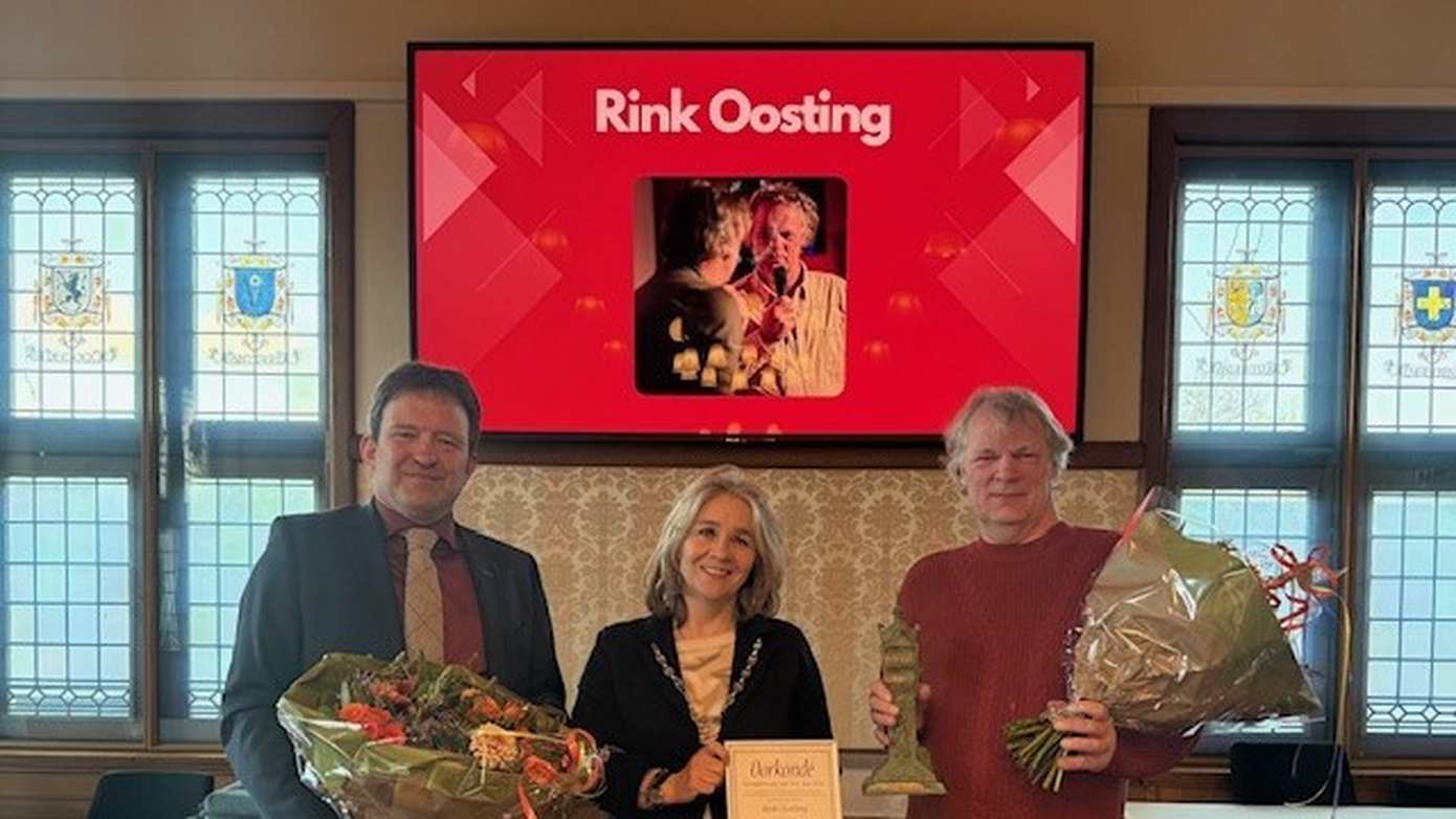 Rink Oosting is Veendammer van het Jaar 2024 